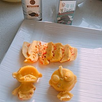 🍱今天早上我做的鸡蛋糕就是参照这个鸡蛋肠做的，因为我家的模具是卡通的，没有这个香肠的模具。分享...