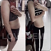 短短一个多月而已，其实想不想改变都是你自己的选择，变瘦之后的人生太美好了，整个人小了两号