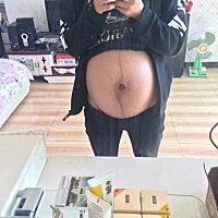 宝妈们看了都说是女宝，反正都是我生的我都喜欢，关键老公喜欢男宝。