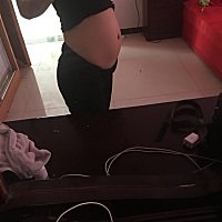 五个月，肚子是不是有点小