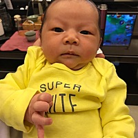 我的小宝贝，只有我自己觉得他是像爸爸的吗