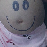 和老公一起10年来。二宝马上降临了