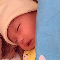 宝宝一个月八天了 愿你永远幸福快乐