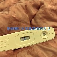 3月8号来的月经，我是每次提前2、3天来月经。今天没来，我这几天一直测验孕棒着，这是结果。最近容易疲...