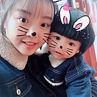 宝贝两岁了，妈妈爱你❤，永远是最幸福的宝贝！