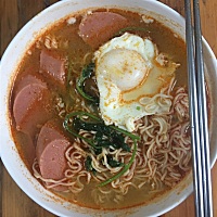 懒 只能吃面了🙈