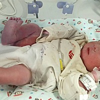 退圈了，早上5点33分出生4斤7两，女宝一名，因为早产儿住保温箱，生产无侧切，顺产，求菩萨保佑宝宝健健...