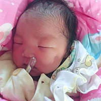 宝贝到来第五天。我家的小宝贝