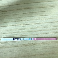 日月六号来的例假，15号开始测排卵期，直到今天20号一直都是这样一条清楚一条不清楚，请问这样属于什么...