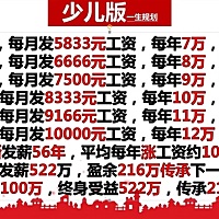 史上最强的教育险、养老险、医疗险，福临门全能保险产品计划（少儿版）：只要交一阵子钱，就可以领一辈...