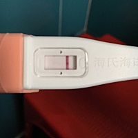 我是上个月3月15来月经，可是现在已经4月22号还没有来，昨天晚上验的