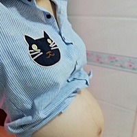 倒计时十天了，小家伙已入盆 抓点紧期待和你见面呢👶🏻整个孕期产检宝爸都陪在身边谢谢你😘