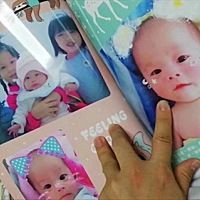 把手机里的照片给宝宝做了本照片书，才38块钱，即实惠又好看，在影楼做一本要一百多块钱呢，赚到了，哈...
