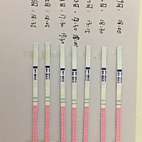 请问各位亲们，我12日来月经，17日完事，月经一完就开始用排卵试纸检测，我4月23日开始是排卵期，到今天...