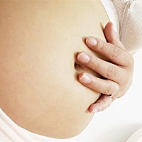 怀孕一百零几天肚子算不算大啊。