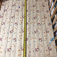 自己家孩子大了，用不到婴儿床了，现在转给需要的宝妈们，9成新的，1.2米 ✖️70厘米。没有图片里的摇篮...