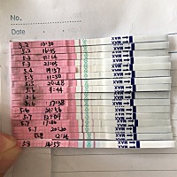 今天测的是不是强阳了，昨晚作业是不是有效的