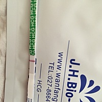 昨天白板 今天早上又测还是白板