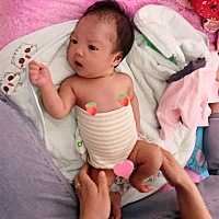 我愿为她付出所有 我的小宝贝～ 我们出生26天啦