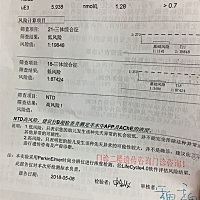 亲们谁知道这个最后一项高风险是怎么回事？好害怕，有知道的亲们留言哦，谢谢了