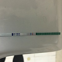 今晚十点多测得测了两次是怀孕了么😳