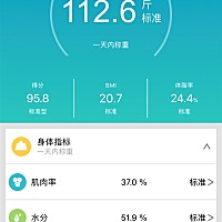 今天忘记打卡了，还是112.6斤，但是起来量大腿围度51厘米，瘦了挺多。加油吧宝宝们