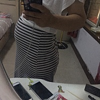 明天就32周了、一天嘴不停一直吃真是老是饿呀～胖的走不动了都～136斤了……