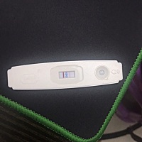 这是怀了吗？周一的时候测是一条杠，今天测是一深一浅，准备明早再测一次。因为最近有在吃中药，和代餐...