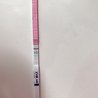 末次月经5月13号-17号结束，一共5天，今天是月经完的第一天，用试纸测了一下，有点印，不知道会不会太早...