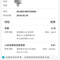 问下 亲爱的们 这有没有怀孕