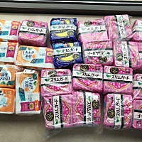 第4单海运杂货收到这次为期一个月海运，基本买的都是姨妈巾，一大箱，6号酷装箱一直很给力，充分利用...