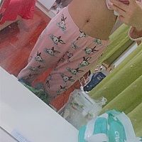 产后第四天的肚子虽然不大但是肉好松还好多毛，太丑了。什么时候才能恢复到没怀孕之前😣