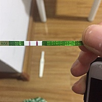 月经推迟两天，测了下这样，不知道是不是怀孕了