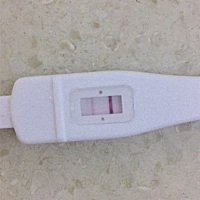 排卵期才过了10天，有点感冒测试就是这样的，距离大姨妈还有6天呢，能测试出来嚒？宝妈嚒？