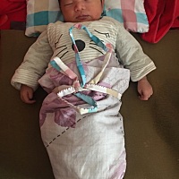 11天的紫涵小朋友，看麻麻的小眼神，让我感动到什么都是值得的，只想陪伴你乖乖长大。