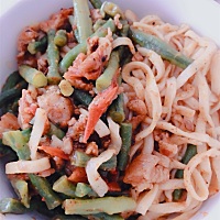 我家婆婆做的午饭，超级好吃