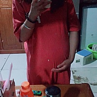 五个多月胖了12斤 不敢想象后期得涨多胖 肚子好大