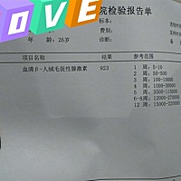 血值翻倍，医生说正常，就等下周做b超了