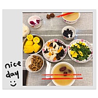 学做饭的第二天，粑粑把盘子都舔干净了٩(˃̶͈̀௰˂̶͈́)و