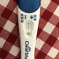 末次月经5月4号，刚才测了一下，帮我看下 这是怀孕了吗？