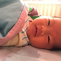 宝宝做梦都在笑😊😊😊😊