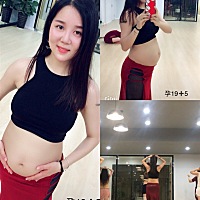 都说我肚子像6个月，有那么大吗