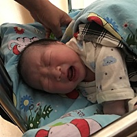 我的宝贝25号早上9.39分 成功剖腹来报道啦