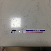 给我点勇气，过几天再测，月经还有三天来