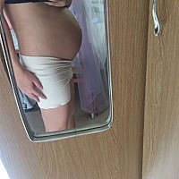 记录一下，七个半月的肚子，算大么