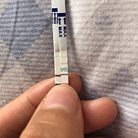 5月19号排卵，帮忙看看有意念灰吗？上边是早早孕下边是排卵试纸，谢谢了🙏