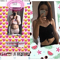 3.26号开始减肥的，坚持了两个多月