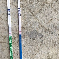 试了两次这种应该没怀孕吧？