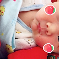 5月23号下午三点刨妇产，男宝一枚，6.4斤，