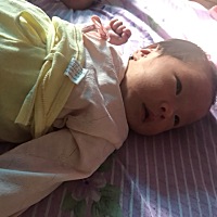 宝宝健康成长，不要像爸爸，你是我的小公主